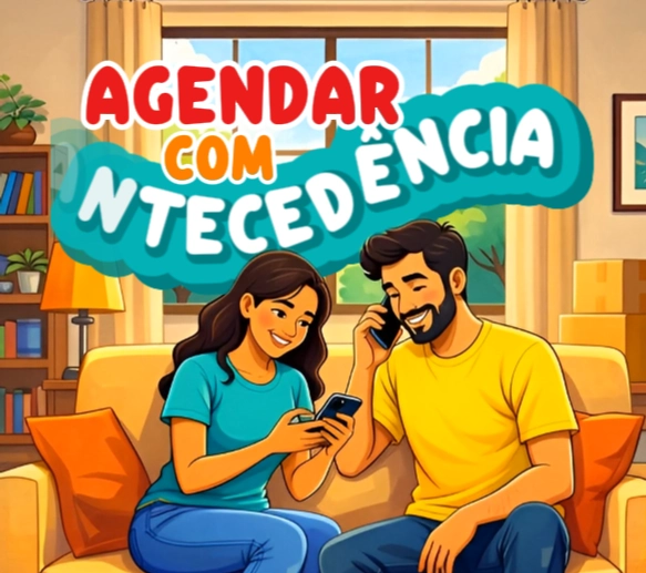 Video Animado Agendamento Mudanças