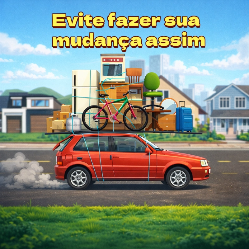 Vídeo Animado Fretes e Mudanças - modelo #4